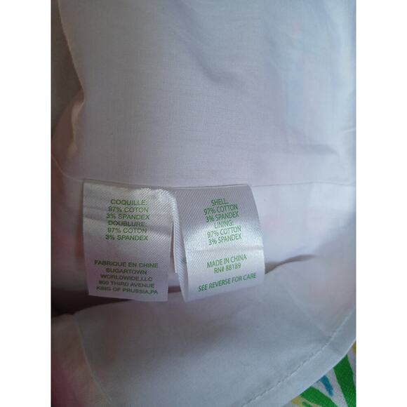 NWT Lilly Pulitzer Shelli sleeveless shift dress 6 back tie Dancing on the Deck - Picture 9 of 10